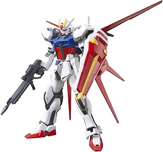 HG 1/144 GAT-X105A Aile Strike Gundam (Mobile Suit Gundam SEED) (Japan import / The package and the manual are written in Japanese)