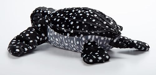 Miniatura 9 de The Petting Zoo Leatherback - Peluche de tortuga marina, regalos para niños, animales salvajes del océano Onez, juguete de peluche de tortuga marina