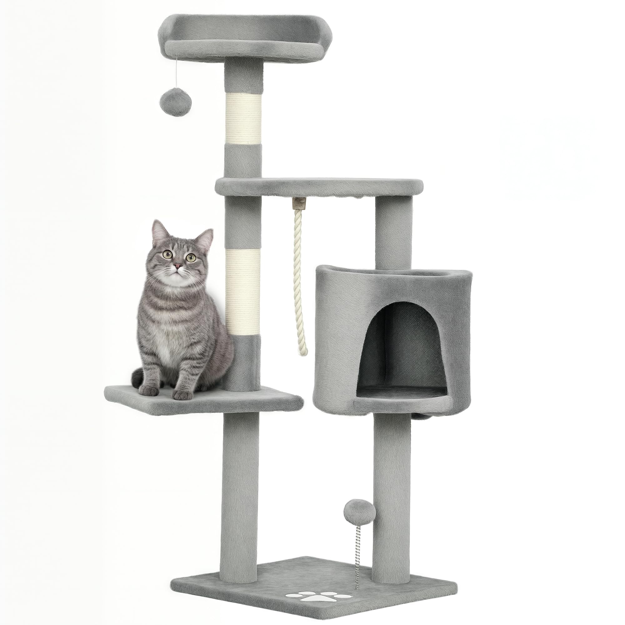 Arbre à chats PawHut pour protéger vos meubles des griffures de chat