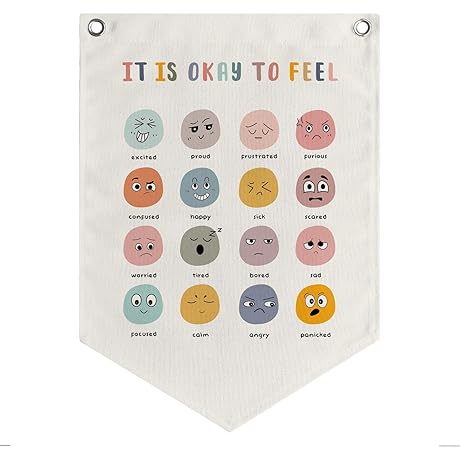 Inspiring Classroom Banner: Loop Kids Wall Decor Canvas