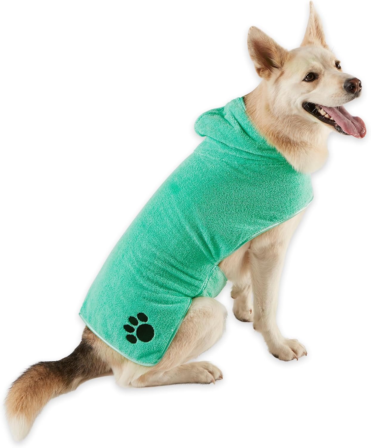 Bone Dry Pet Robe Collection Embroidered Absorbent