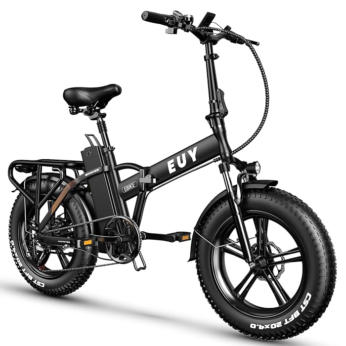 Buy Auloor Electric Bike, 750W Electric Bike for Adults, 20" Fat Tire