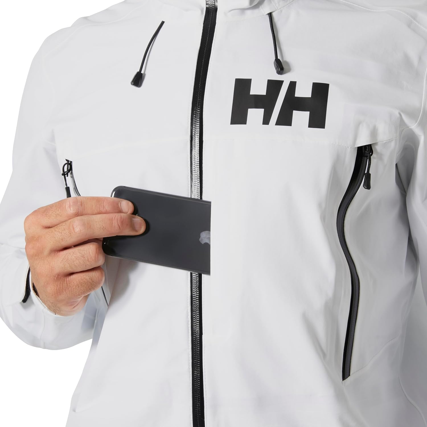 Helly Hansen Sogn Shell 2.0 Jacket for Men, Premium Waterproof Skiing-Jacket with Breathable Fabric, Ideal for Winter Sport