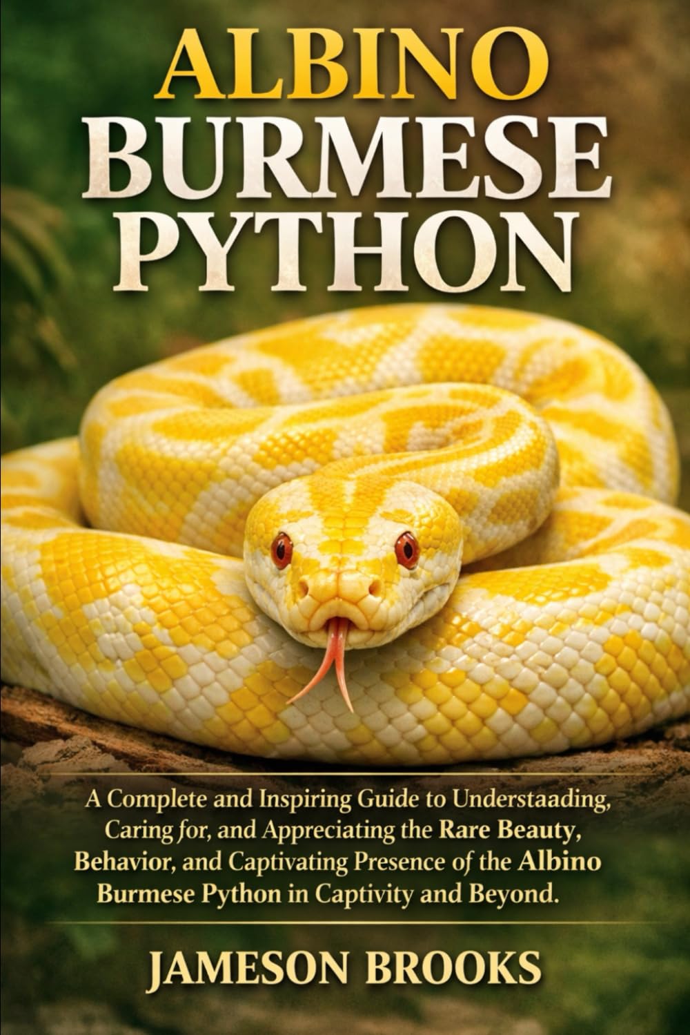 ALBINO BURMESE PYTHON: A Complete and Inspiring Guide to Understanding, Caring for, and Appreciating the Rare Beauty, Behavior, and Captivating ... Burmese Python in Captivity and Beyond.