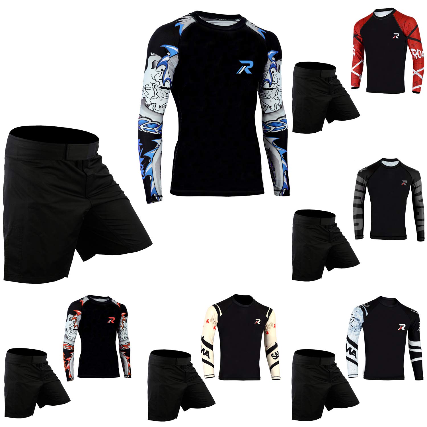 ROAR MMAunisex-adult mens Rash Guard