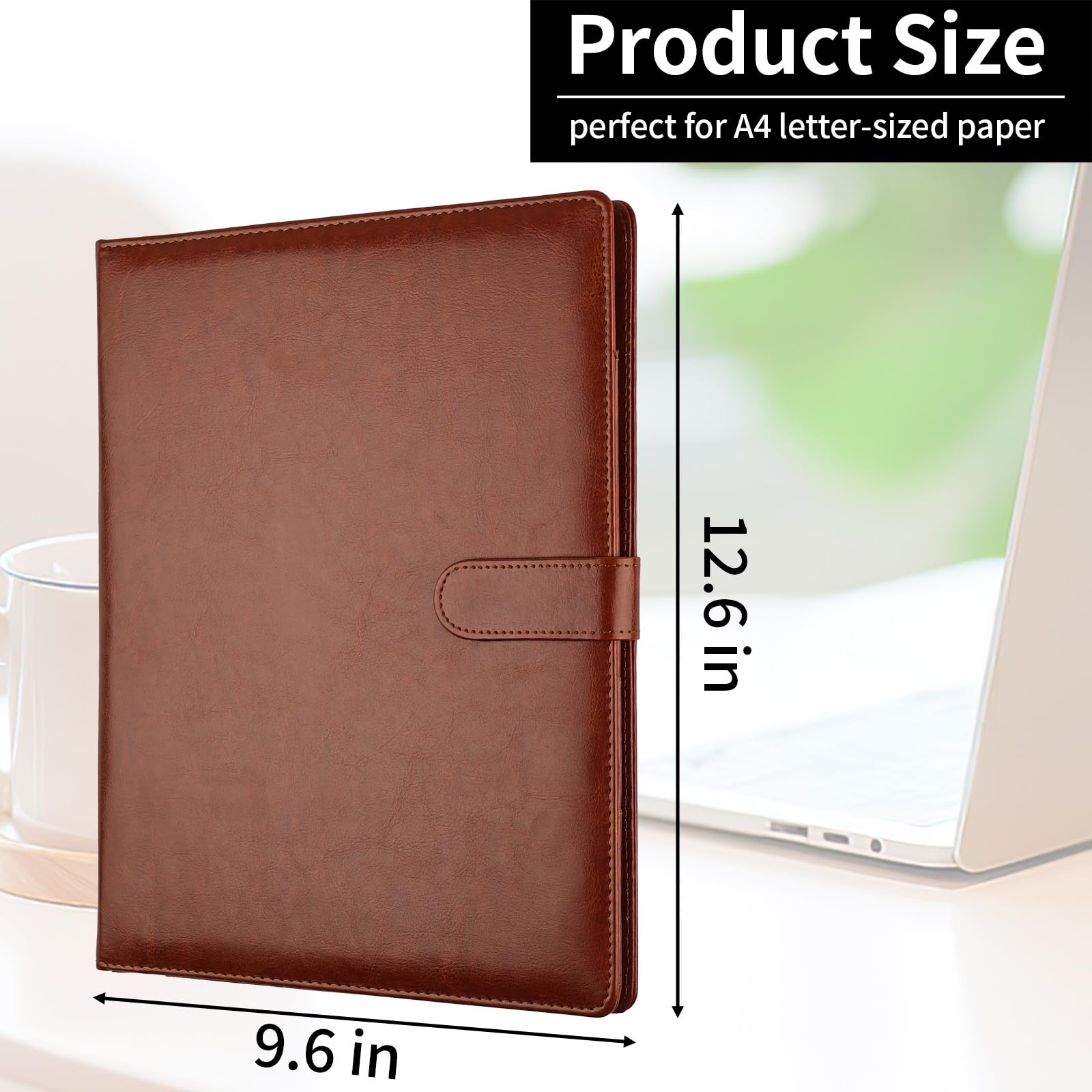 Profesjonalne Padfolio ze schowkiem, segregator teczek ze sztucznej skóry, uchwyt na podkładkę prawną do notatnika w formacie A4, życiorysu, podkładki do pisania, idealny organizer na konferencję w