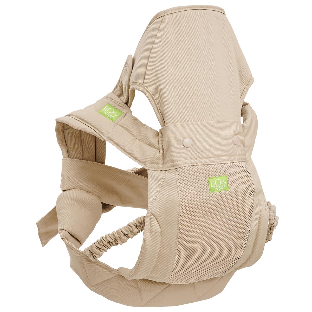 LUCKY ベージュ 抱っこ紐 Amazon.co.jp: LUCKY 1934 ON BACKS CARRIER ADVANCE おんぶ紐