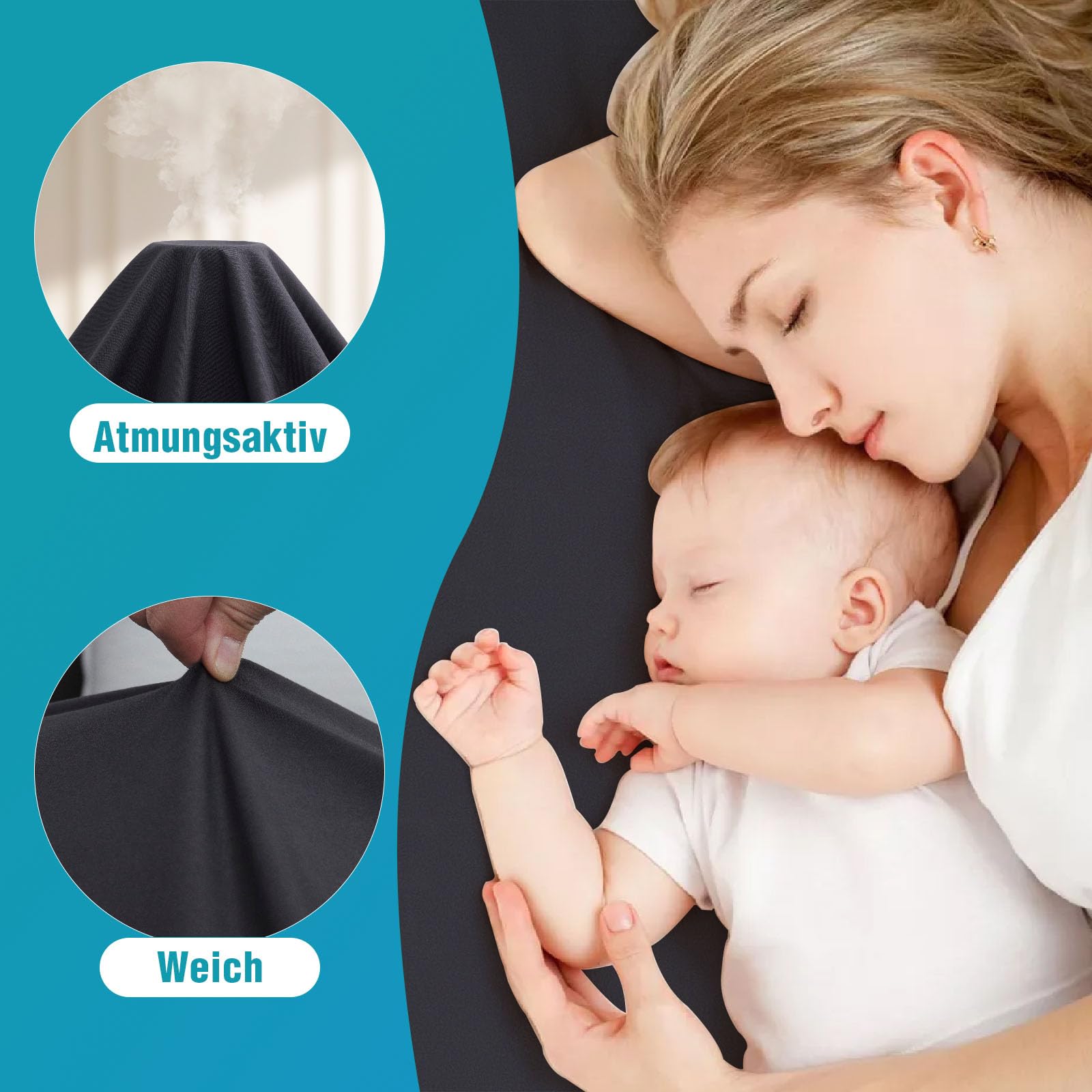 Coprimaterasso Impermeabile 160x200 Cm - Protezione Da Liquidie Sudore - Foto 5