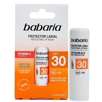 Babaria Aloe Vera UVA/UVB Protecting Lip Balm SPF 30 5.7ml