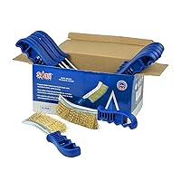 Vista 7 de SALI Cepillos de alambre para limpieza de eliminación de óxido, herramienta de cepillo de acero resistente de 11 pulgadas de largo con mango