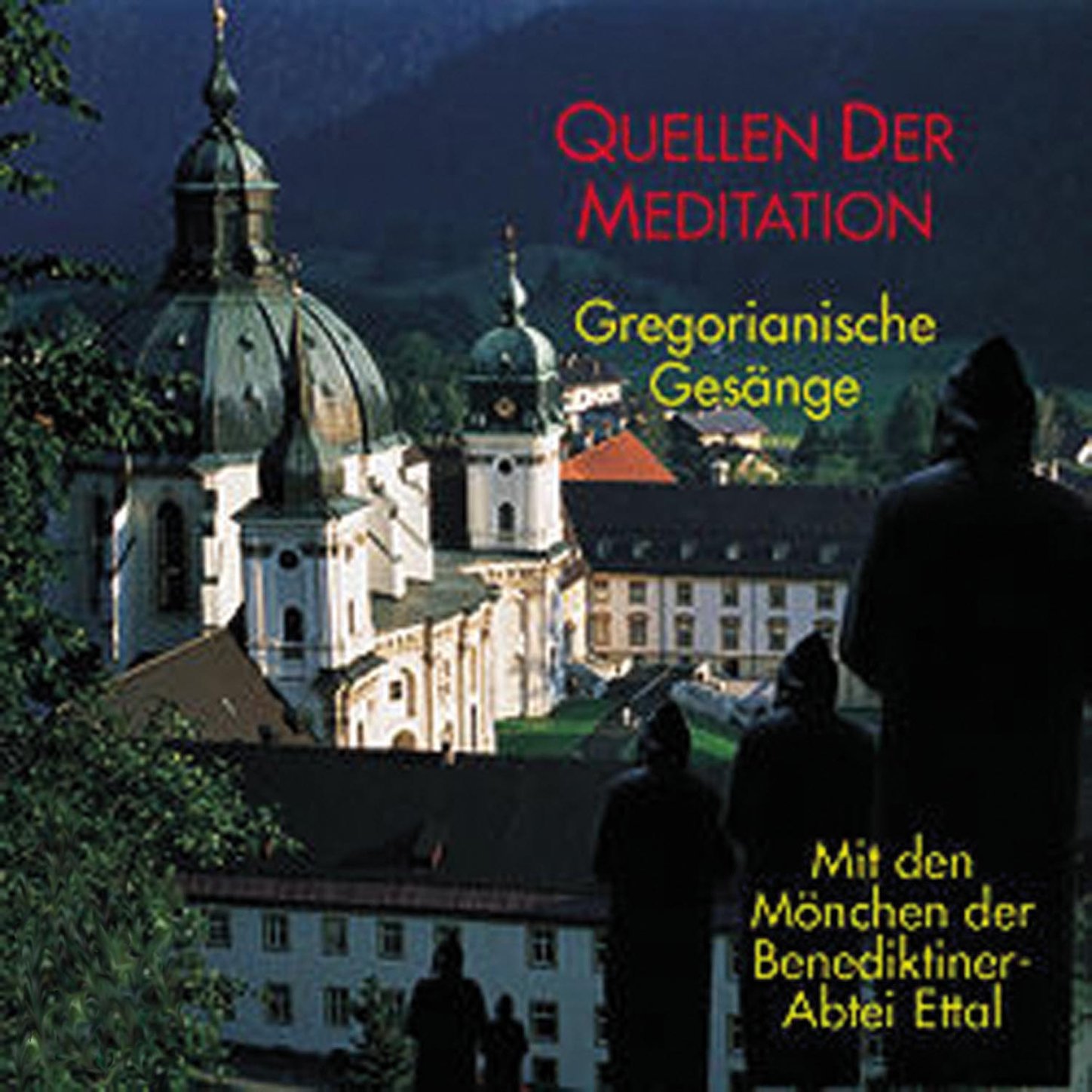 Mönche der Benediktiner Abtei Ettal