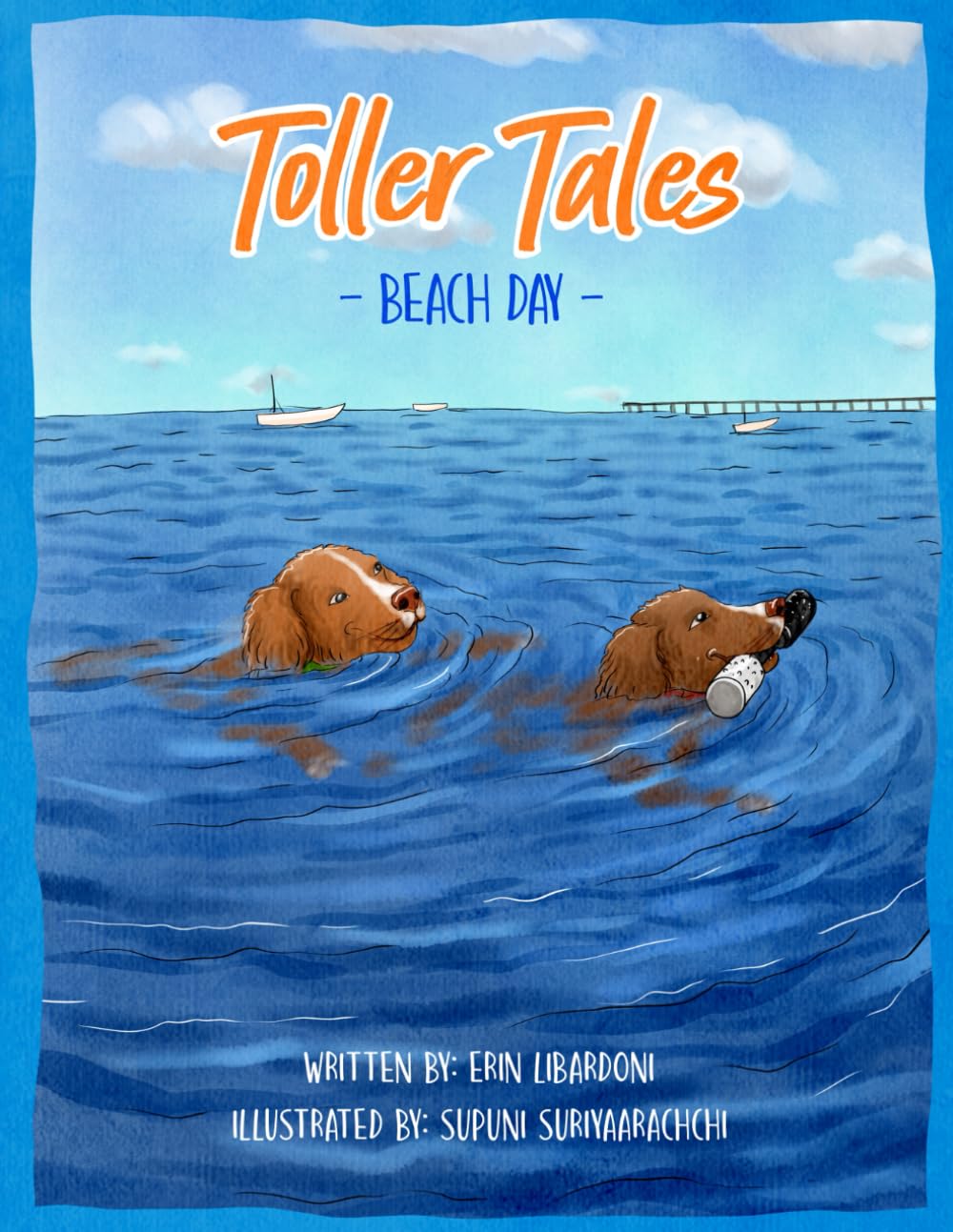 Toller Tales: Beach Day