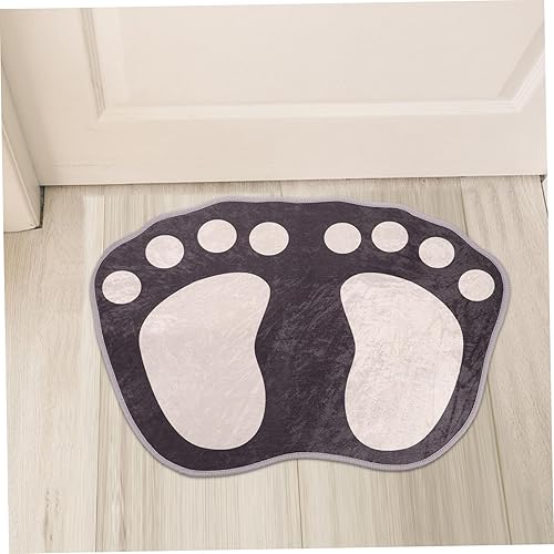 Miniatura 5 de PRETYZOOM Tapete absorbente para pies, tapete de baño, decoración del hogar, dormitorio, tapete antideslizante para el suelo, alfombra de baño de