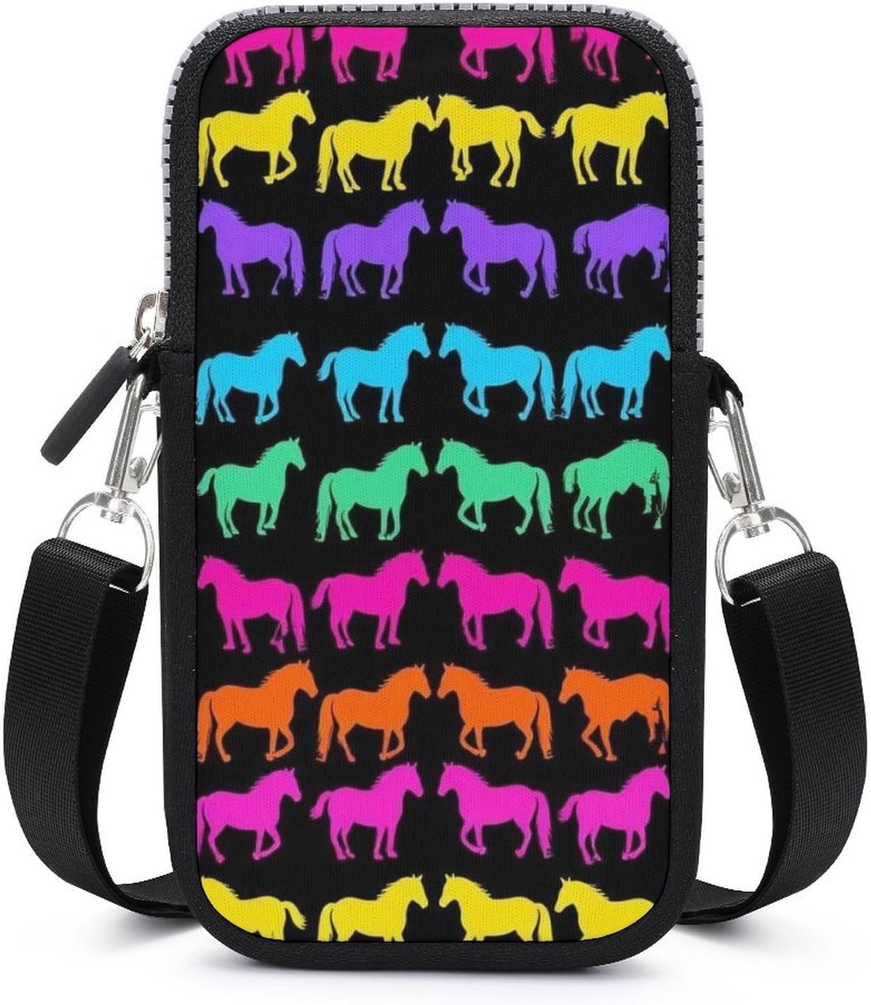 Functional Crossbody Phone Case Bag With Extended Storage For Personal Items