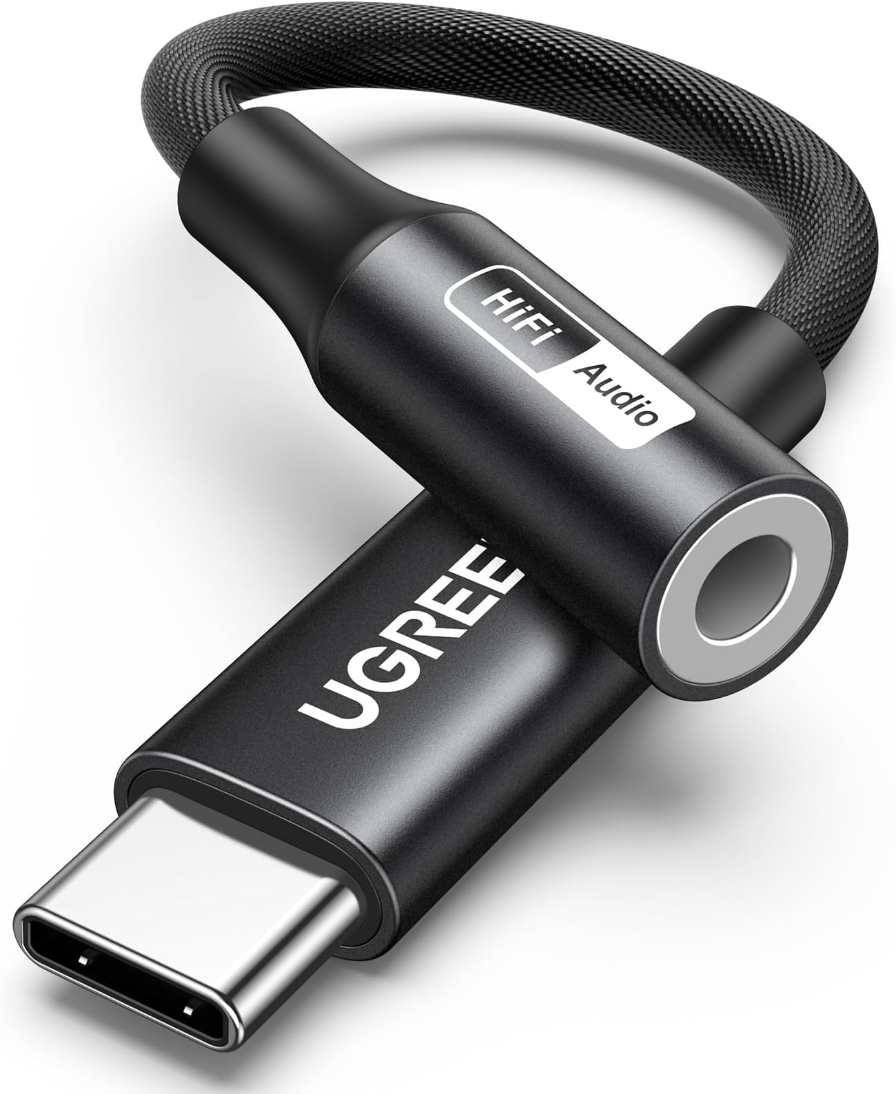 UGREEN USB C to 3.5mm Jack Adapter DAC Hi-Res 32bit/384kHz USB C to Aux Thunderbolt Headphone Compatible with iPhone 17 Pro Max/17/16/15 Galaxy S26 Ultra S25 S24 S23 A55 iPad Air 11/13 Pixel 10/9/8