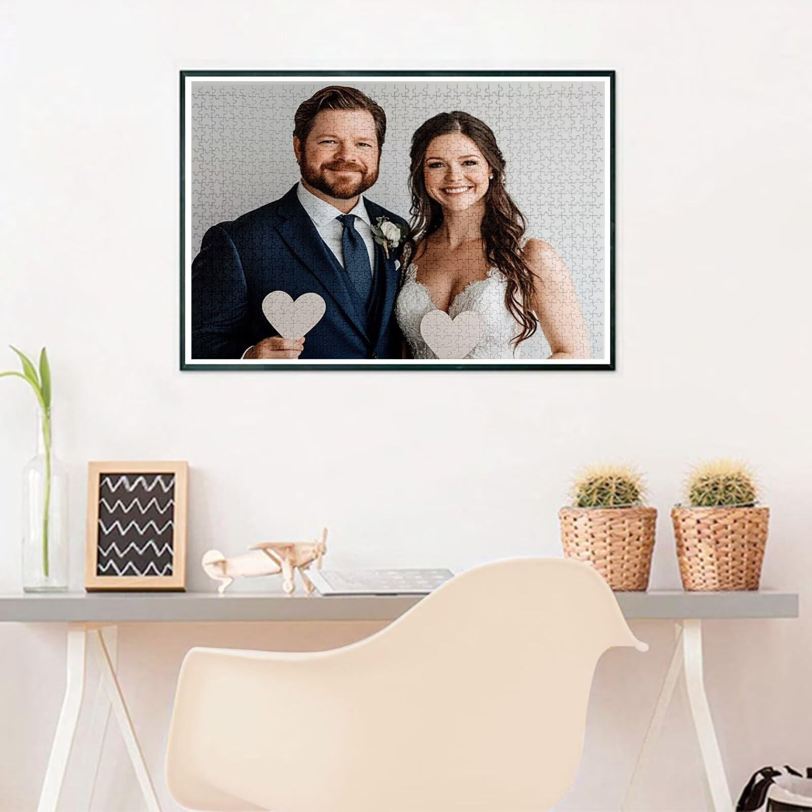 Spersonalizowane puzzle, niestandardowe drewniane puzzle fotograficzne