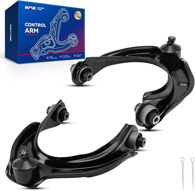 Braços de controle superiores dianteiros KAX com pivôs para Honda Accord, Acura TL e TSX – Par