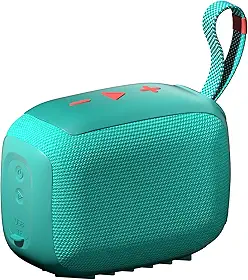 Caixa de Som, inava, Go-4, Bluetooth, Portátil,12h de reprodução, À Prova D'água IP67, TWS/FM/USB/TF(Verde)