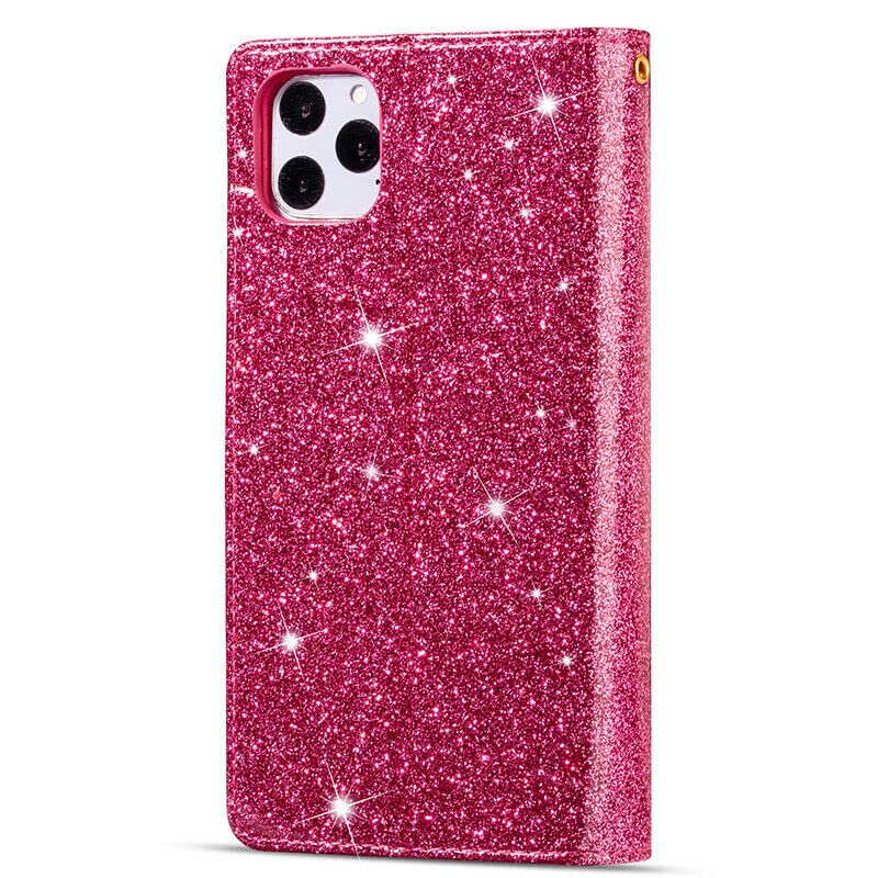 Housse en cuir rose pour iPhone 12 Pro Max, la protection élégante - 3