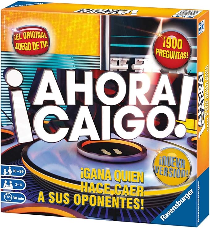 Ravensburger 26758 - Juego de Mesa Ahora Caigo para 2-4 Jugadores, Edad 10+