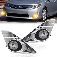 Vista 8 de Faros antiniebla para Nissan Pathfinder 2013-2016 con bombillas halógenas y juego de ensamblaje L&R Side (Halogen Ver.)