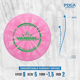 Dynamic Discs Prime Burst Disc Golf Set (7 Pack) | Includes Putter, 2X Midrange, 3X Fairway & Driver | Disc Golf Accessories for Beginners | 170-176g | Beginner Pack for Amateurs