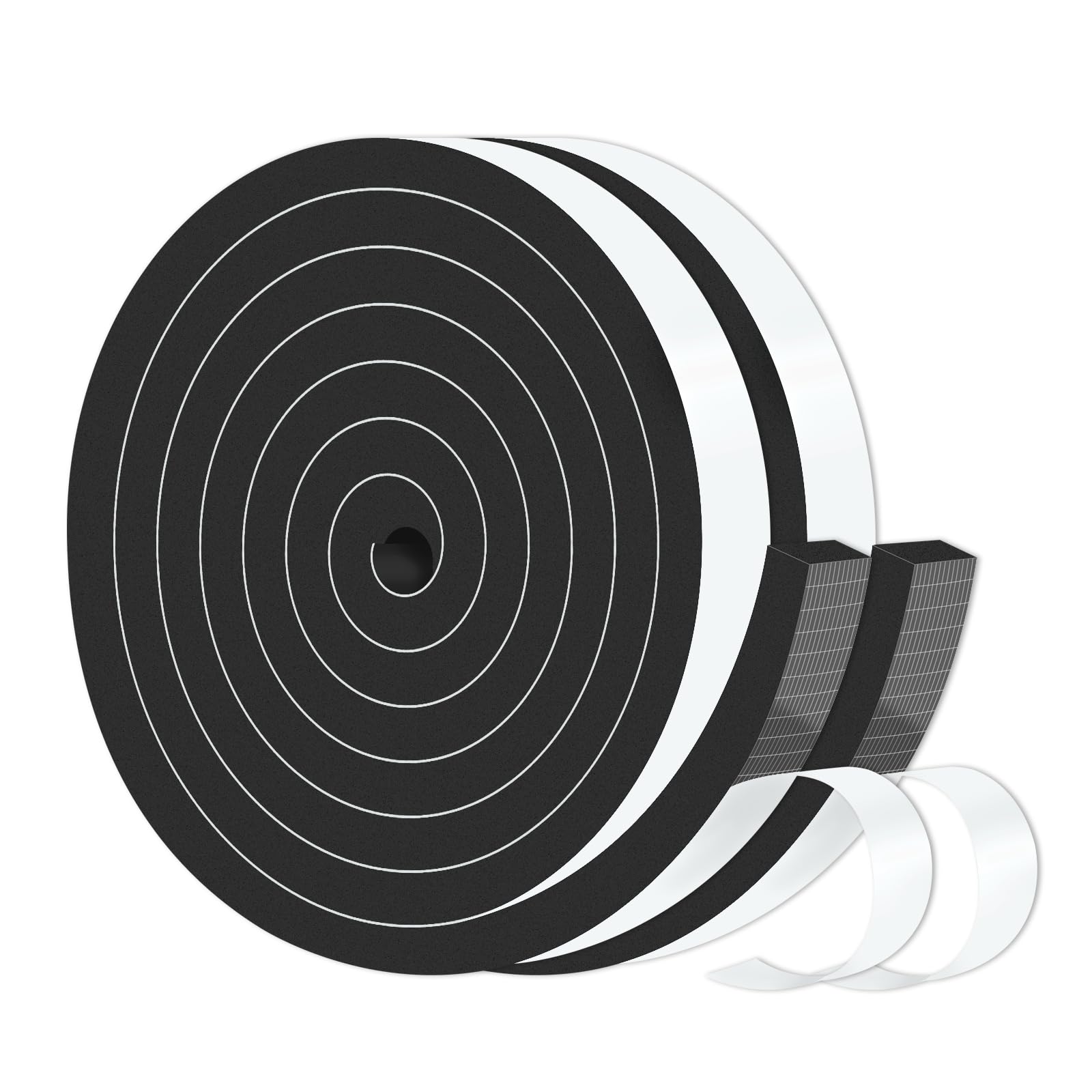 High Density CR Door Seal,for Door and Window,3/4 in x 3/8 in x 13Ft