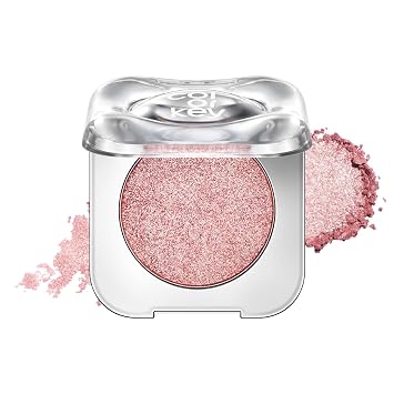 COLORKEY Stardust Diamond Mono Eyeshadow, High-Pigment Single Eye Shadow with Diamond Sparkle, Long-Lasting, Waterproof, Smudge-Proof, Multi-Dimensional Shine, Enhances Eye Contour S03