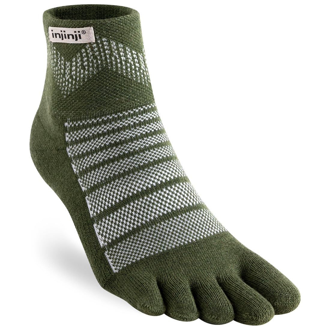 Injinji Unisex Outdoor Midweight Mini-Crew Merino Skarpety