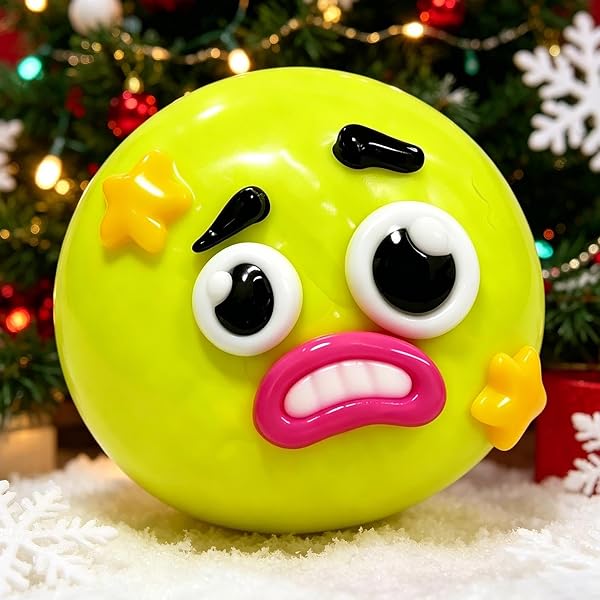 Smushers Squish-y Dog Toy, Sensory Fidget Toy with Cute Dog Face, Slow Lifting Sensory Fidget Sensory Fidget Toys, Stress Relief Balls for Adults, Soft and Safe Material - 3