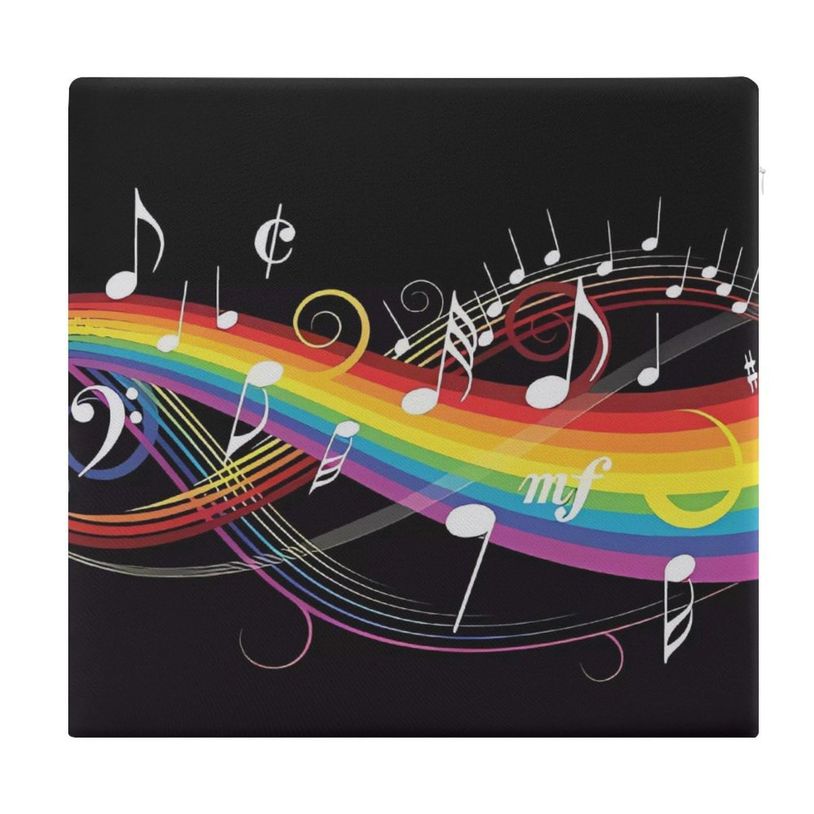 Cojín de espuma viscoelástica de 38 x 35 cm con funda extraíble de poliéster