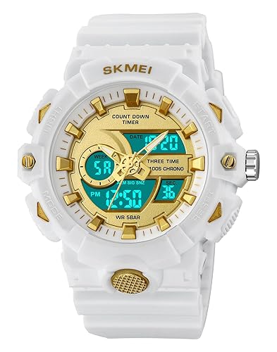 FANMIS Men's Digital Analog Outdoor Sports Watches Multi Function Military