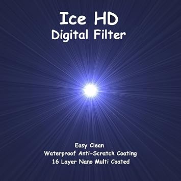 ICE 72mm HD Slim UV MC Ultraviolet Optical Glass Filter