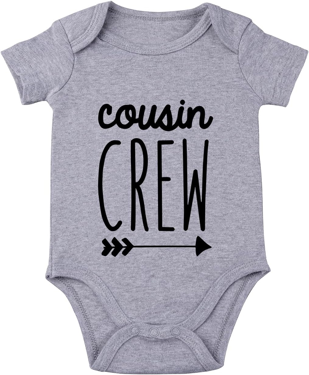 listery Cousin Crew Baby Bodysuit For Babies Cousin Newborn Cousin Crew Baby Girls Boys Cousins Crew Romper Clothes