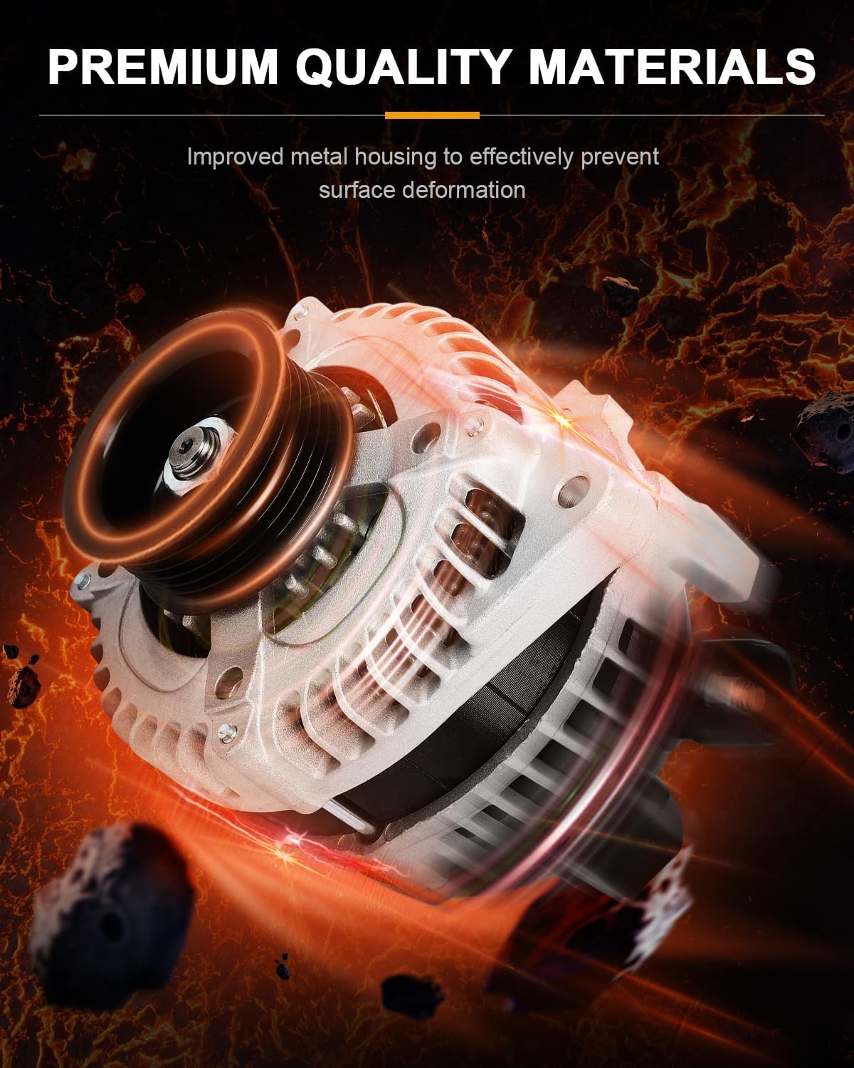 ROADFAR Alternator Replacement Fits for Honda for Accord 3.5L 2013-2017