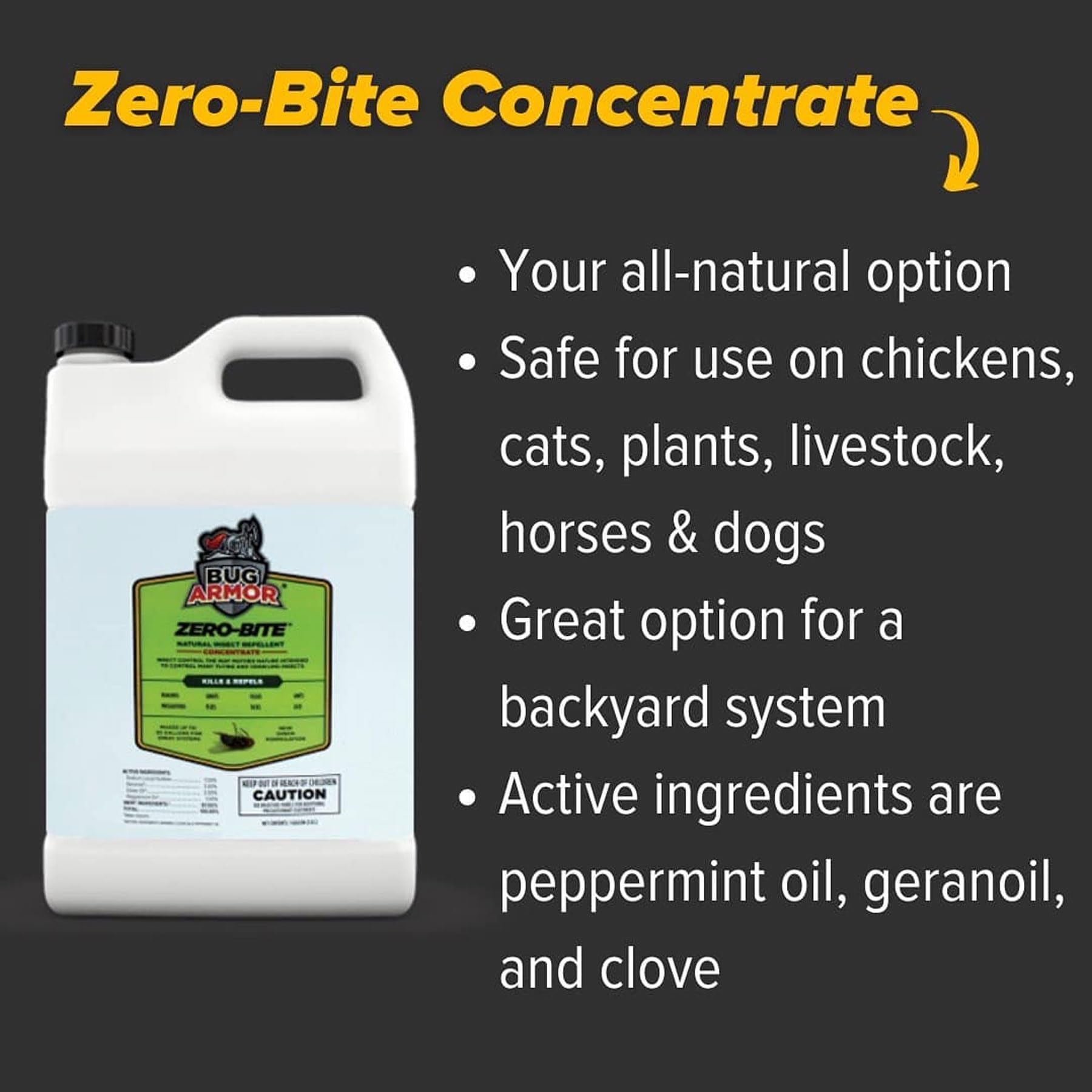 PYRANHA Bug Armor Zero-Bite Concentrate Refill for Automatic Spray Systems - Barn Indoor Fly Control | Repels Flies, Fleas, Ants & Mosquitoes - image 4