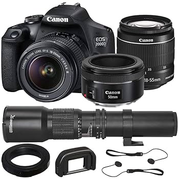 Amazon.com : Canon EOS 2000D (T7) EF-S 18-55mm III Kit with