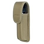 TAFTACFR Molded OC/Mace Spray Pouch, Top Flap Pepper Spray Holster OC/Mace Pepper Spray Black Pouch Hidden Snap(Small for MK3 and Large for MK4)