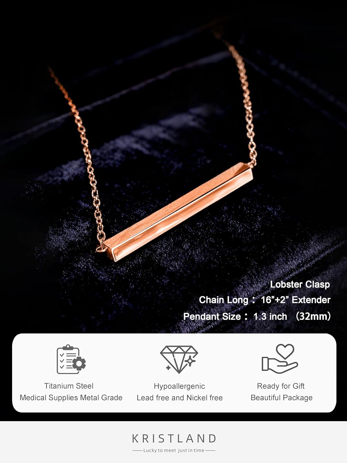 Women Bar Necklace Dainty 18K Gold Plated Simple Design Solid Circle, Heart Choker Chain Silver Necklaces for Women - Image 5