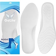 Extra Konfor Ayakkab  Tabanl , Memory Foam Haf zal  Topuk Dikeni   Tabanl , D z Taban - GoLite M24 Insole Beyaz, 36-37
