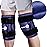 AiricePac XXL Ice Pack Wrap Around Entire Knee After Surgery, Reusable Gel Large Ice Pack for Knee Injuries, Pain Relief, Swelling, Knee Surgery, Sports Injuries, 2 Pack Blue
