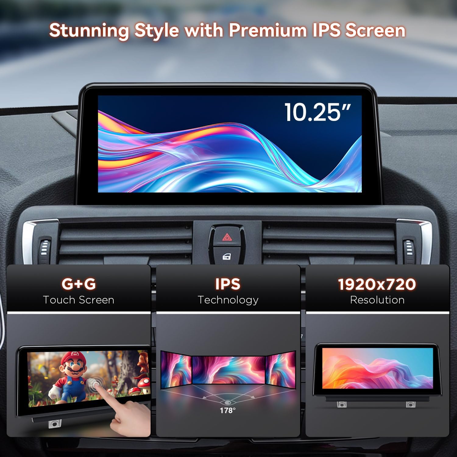 XTRONS car stereo with built-in 4G LTE module