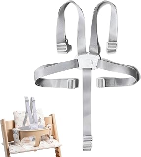 5 Punkt Gurt Sicherheitsgurt Kinderschutzgurt,Ersatz-Sicherheitsgurte,Verstellbare Wandelbare Baby Sicherheitsgurt,für Hochstuhl,Kinderwagen,Buggy,Kinderwagen