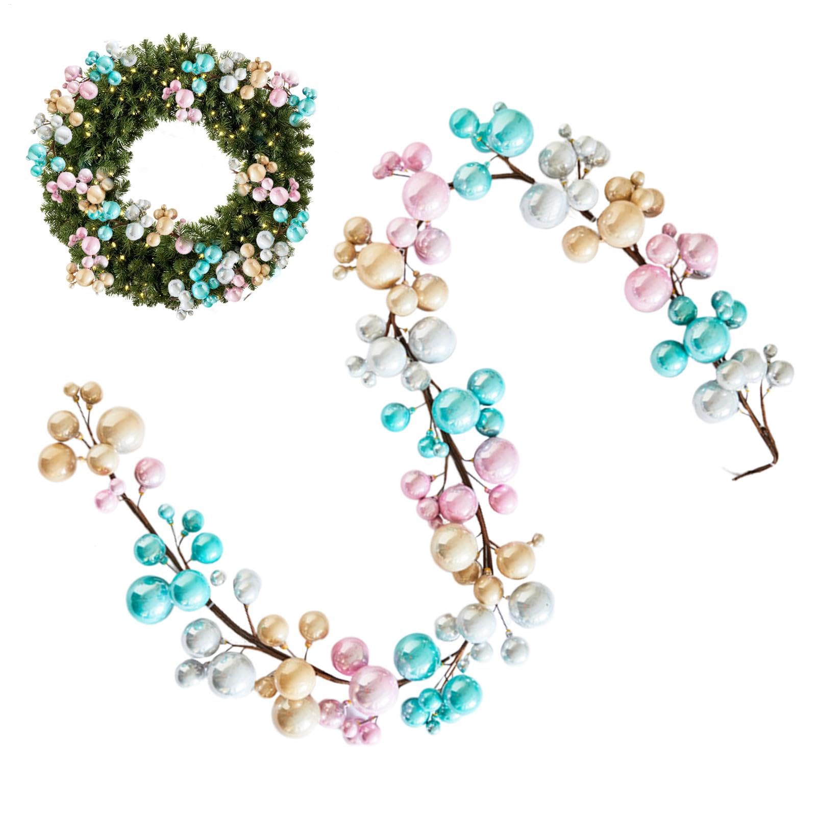 Ornament Bal Garland, Kerstbal Garland, Onbreekbaar Kerstslinger