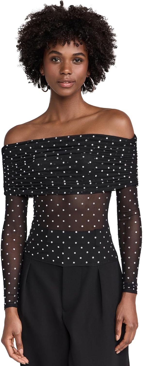 Retrofête Women's Oriana Mesh Top