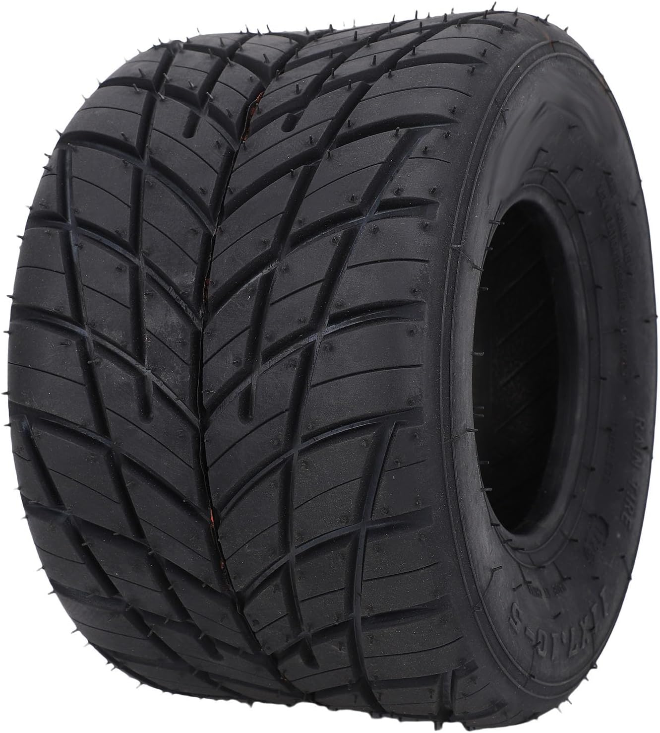 Tbest Go Kart Rear Wheel Tire Tubeless Rain Rubber ATV UTV Quad Bike 11x7.10-5 5in Dia