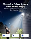 Reolink Elite Floodlight WiFi, Panorama à 180°, Recherche Vidéo IA Locale, Caméra Surveillance WiFi Filaire, Détection Alerte Intelligentes, LEDs Dimmables de 3000 Lumens, Wi-FI 6 Bi-Bande 2,4/5 GHz - 4
