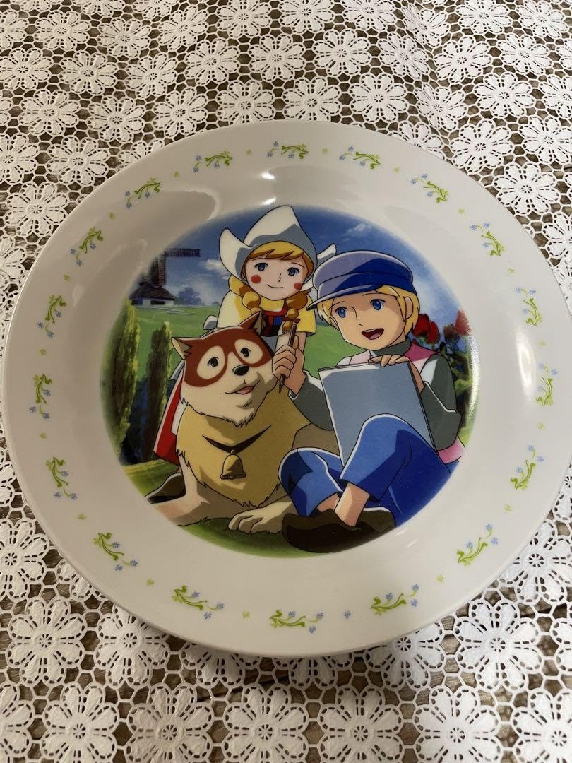 Amazon.co.jp: 7-Eleven Exclusive Flanders Dog Plates, Set of 5