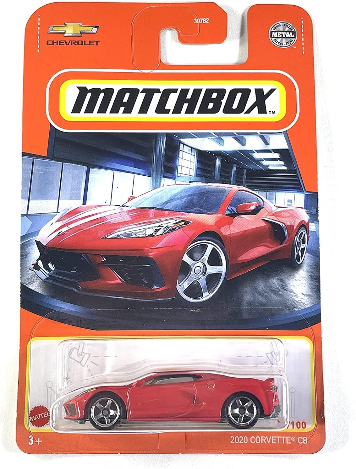 Matchbox 2021 - 2020 Corvette C8 40/100 Red