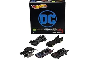 Hot Wheels Batman Batmobile Quintet